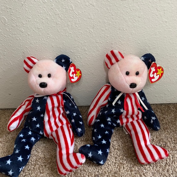 ‼️LAST ONE‼️TY Spangle the Bear’BEANIE W TAG ERROR - Picture 6 of 6